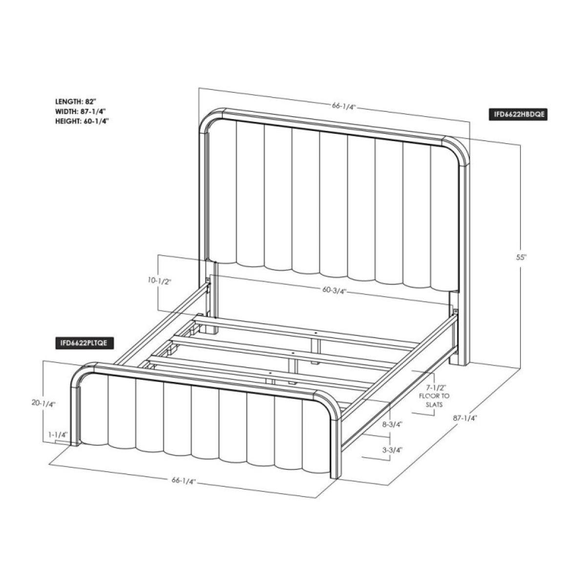 5/0 Upholstered Platform - Mezquite - Image 6