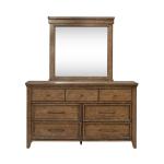 Carolina Park Dresser & Mirror - Image 4