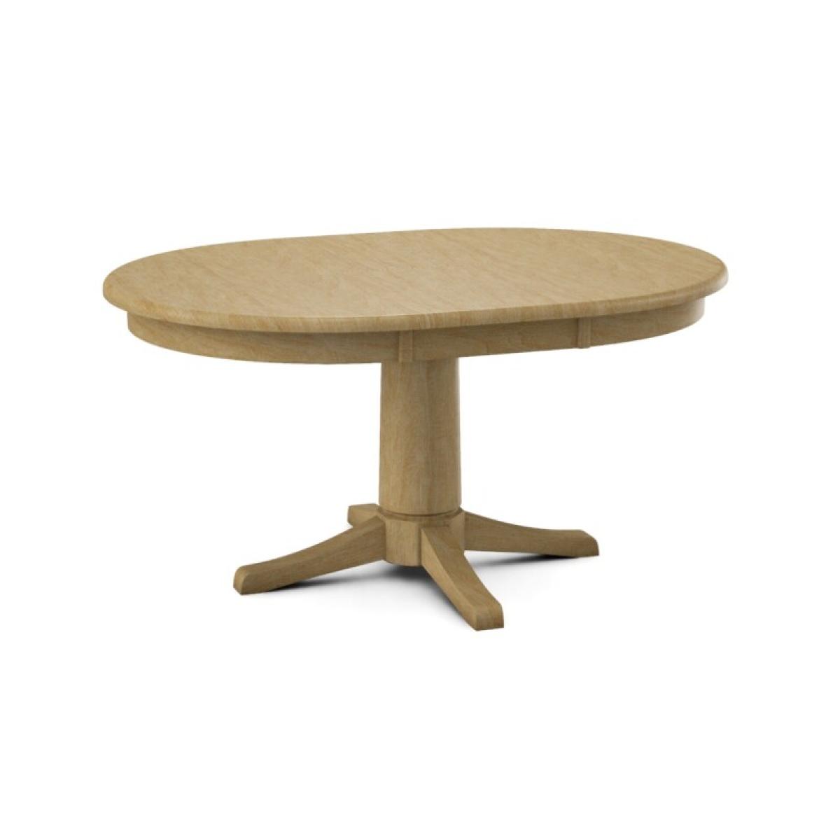 Build Your Own Pedestal Table w/42" x 60" Butterfly Leaf Extension Tabletop w/ Hall Bullnose Edge - Image 3