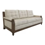 Xel-Ha II Wooden Frame, Upholstered Sofa