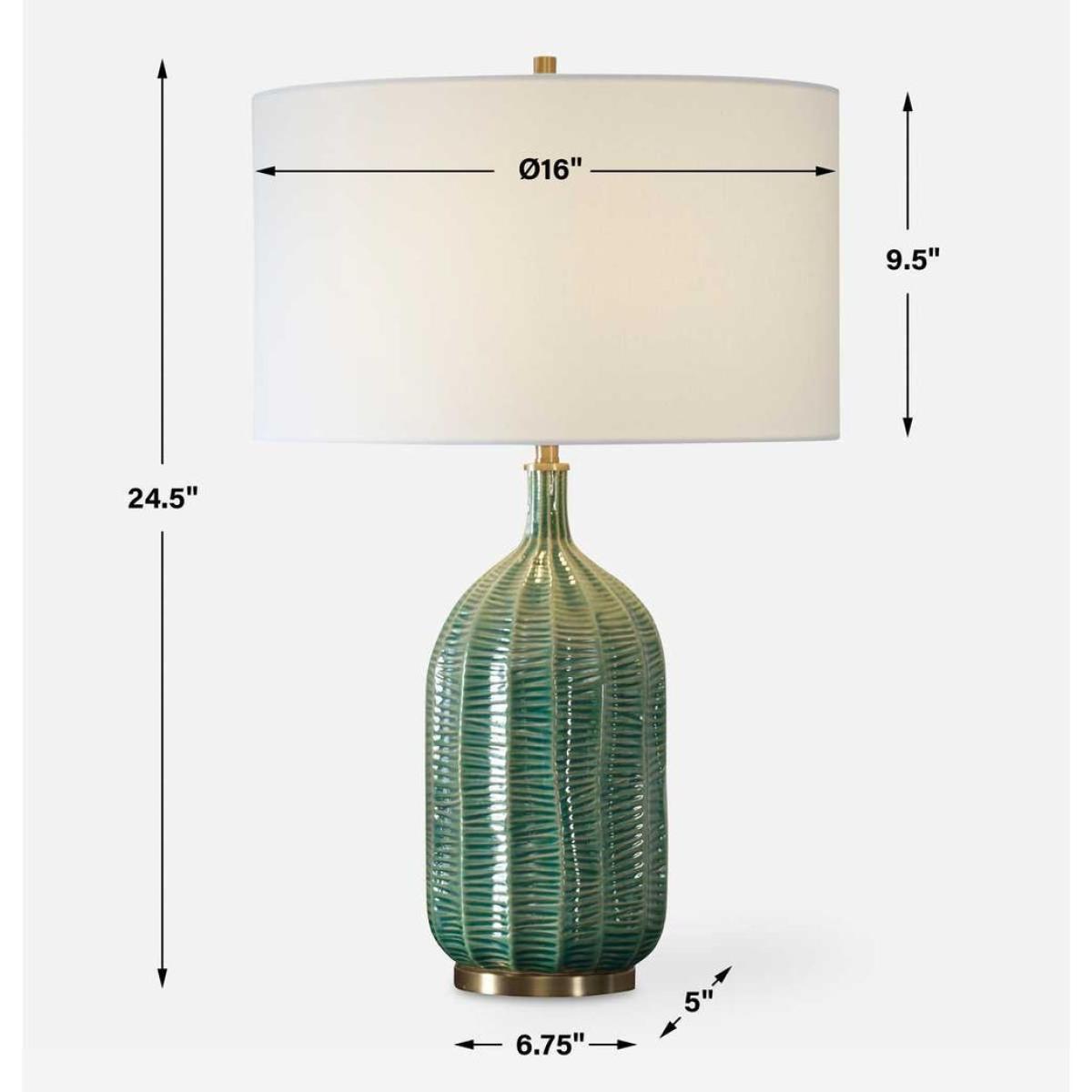 Bixby Green Table Lamp - Image 8