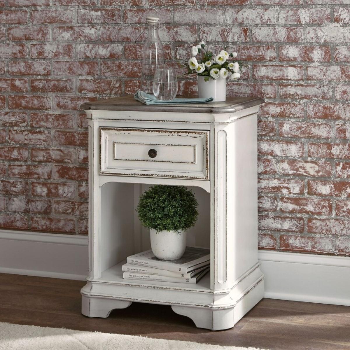 Magnolia Manor 1 Drawer Night Stand - Image 2