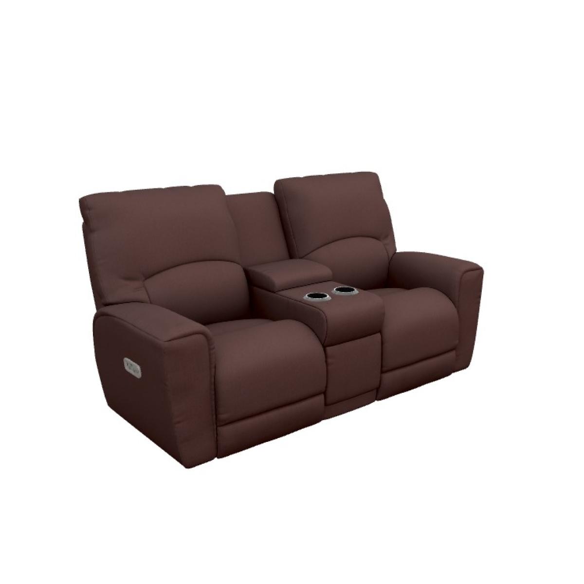Cassian Power Reclining Loveseat W/ Headrest, Lumbar & Console - Image 2