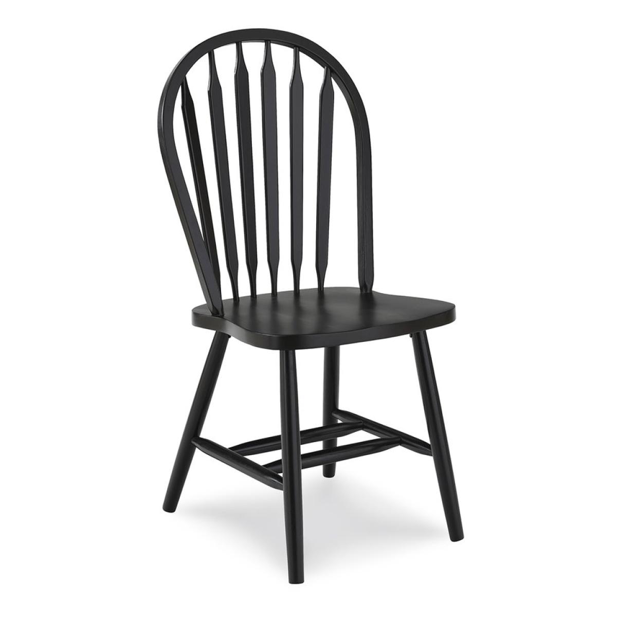 Dining Essentials - Windsor Arrowback Chair in Black - Image 2