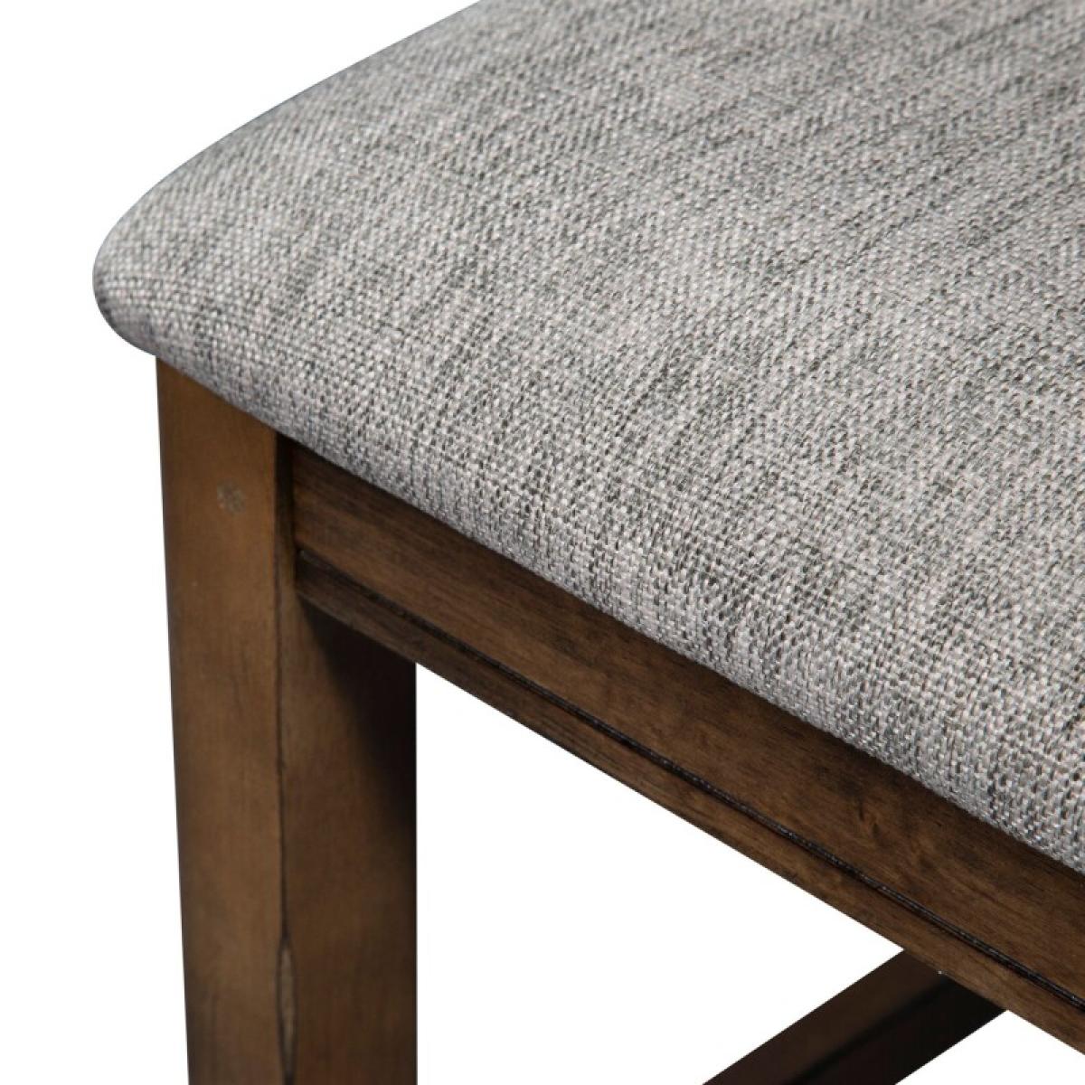 Santa Rosa 24 Inch Lattice Back Counter Chair - Image 8