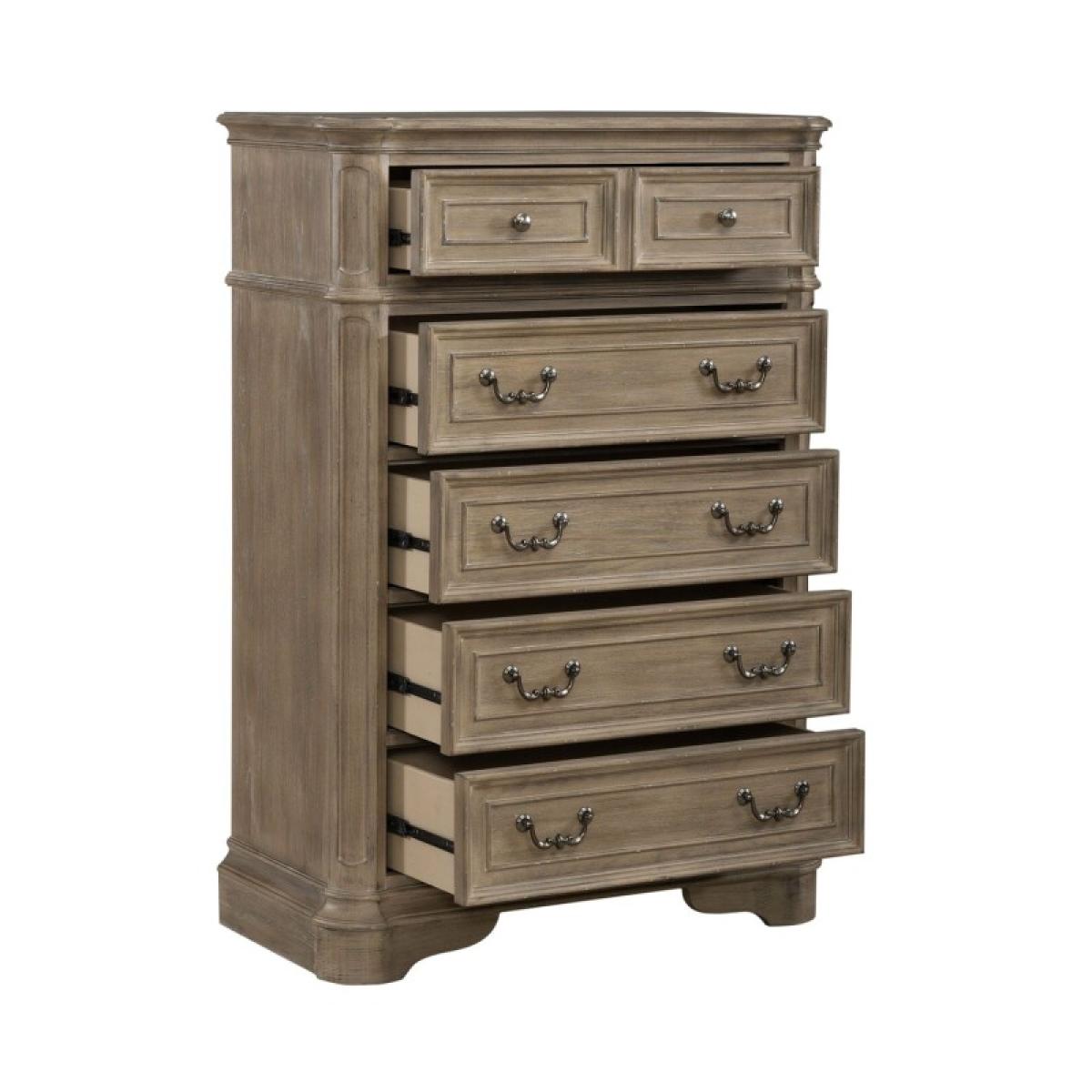 Magnolia Manor 5 Drawer Chest - Image 8