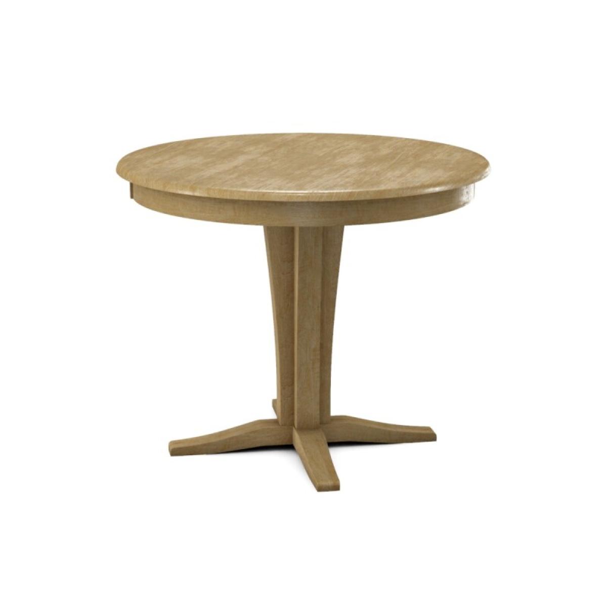 Build Your Own Pedestal Table w/ 30"H Verano Pedestal for Solid Tops - Image 40