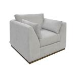 Wooden Frame & Base, Armchair - Vallarta