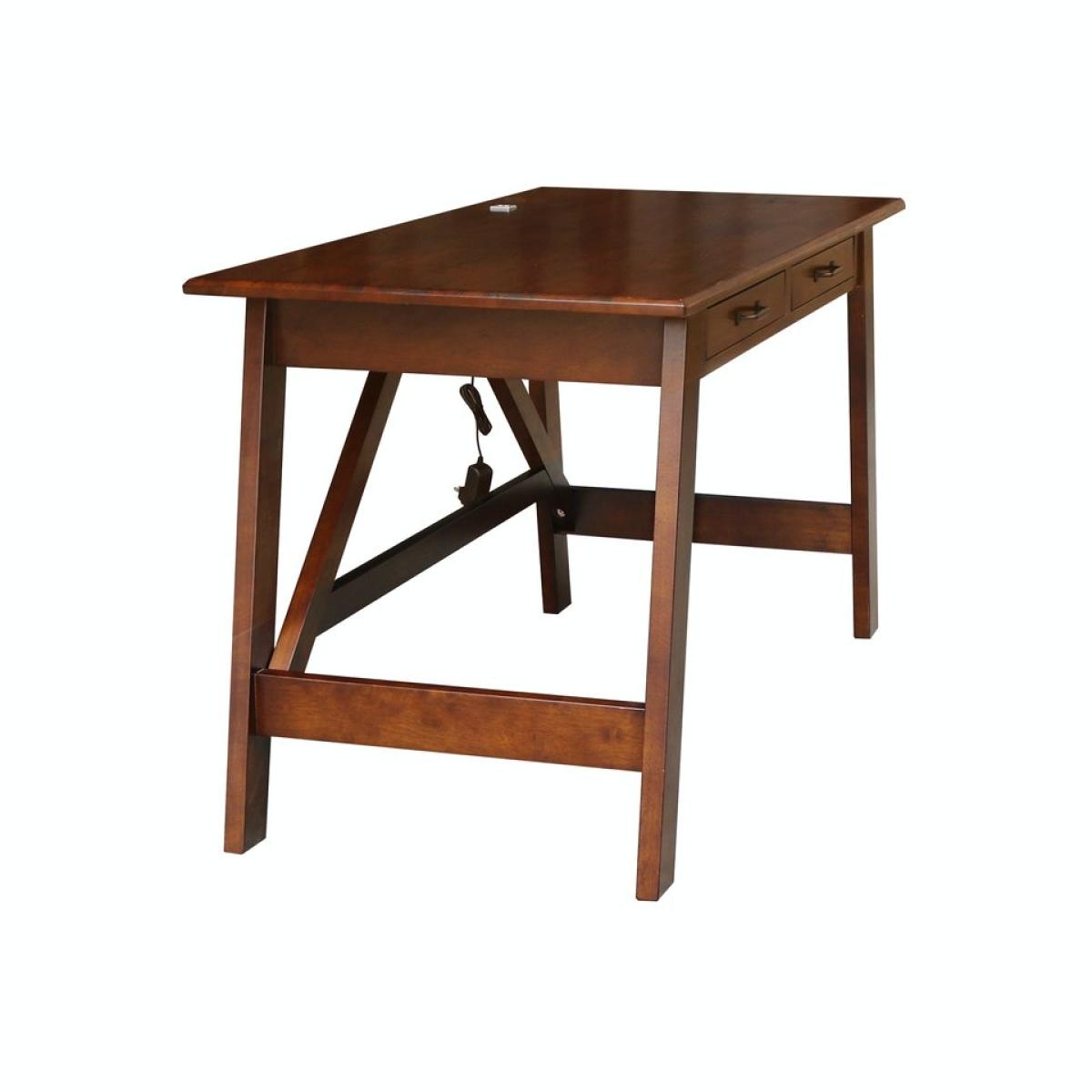 Home Accents - Serendipity Desk in Espresso - Image 5