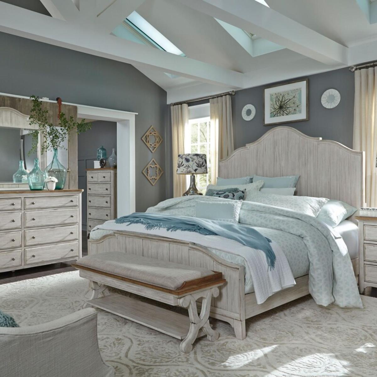 Farmhouse Reimagined 5 Drawer Chest - Image 8