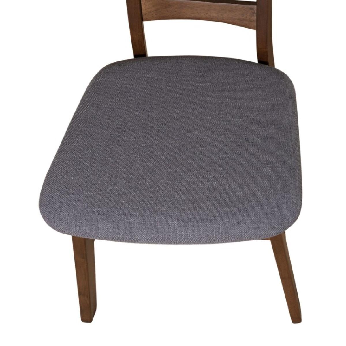 Space Savers Panel Back Side Chair- Grey (RTA) - Image 7