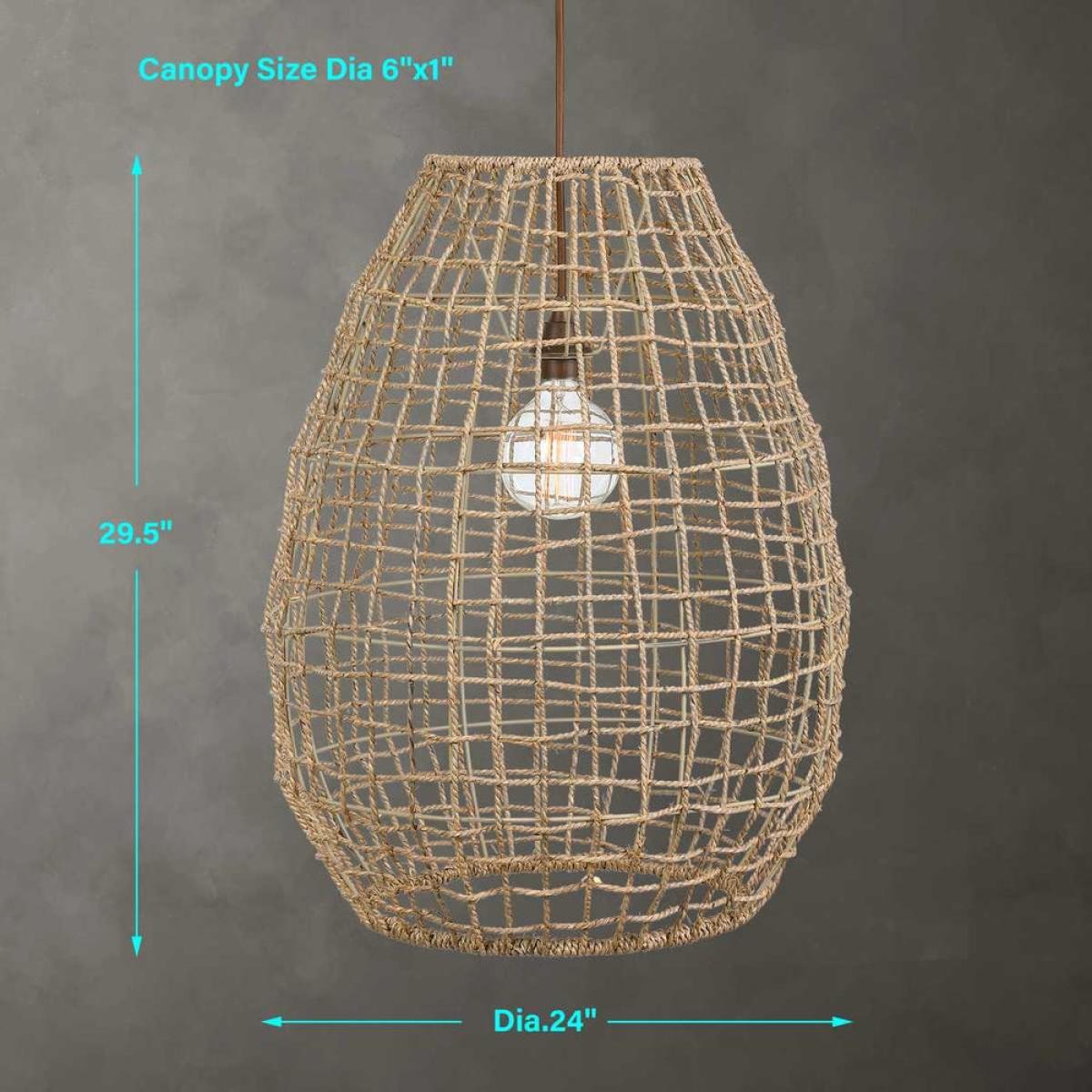 Cross Weave, 1 Lt Pendant - Image 10