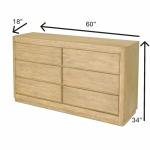 Hyde Park 6 Drawer Dresser - Image 8