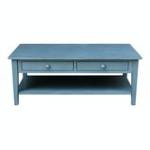 Destinations Collection - Spencer Coffee Table in Ocean Blue - Image 9