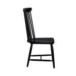Spindle Back Side Chair - Black (RTA) - Image 5