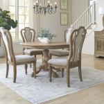 Magnolia Manor 5 Piece Pedestal Table Set