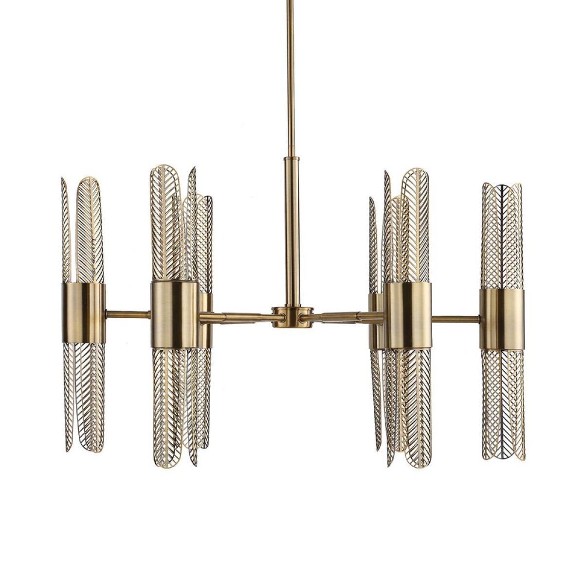 Cret, 12 Lt Chandelier - Image 4