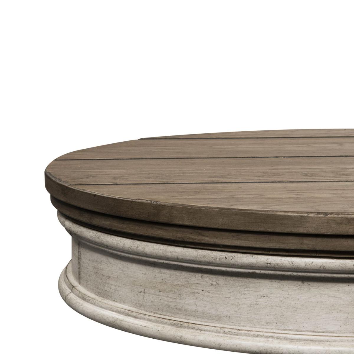 Heartland Round Pedestal Chair Side Table - Image 6