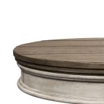 Heartland Round Pedestal Chair Side Table - Image 6