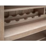 4 Door Wooden Bar - Natural Parota - Image 7