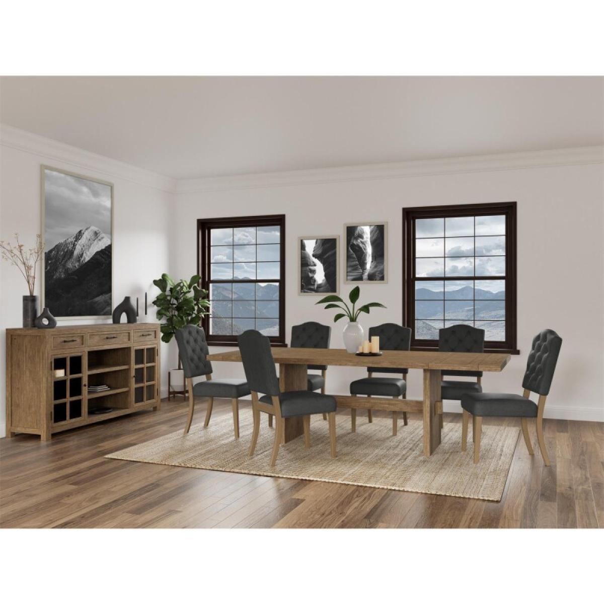 Bozeman Trestle Dining Table - Image 2