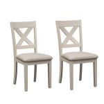 X Back Side Chair- Pack of 2 - Image 3