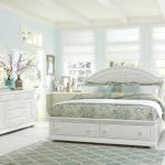 Queen Storage Bed, Dresser & Mirror