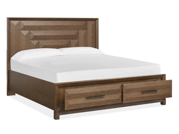 Callisto B6396-74A Complete Cal.King Panel Storage Bed - Image 6