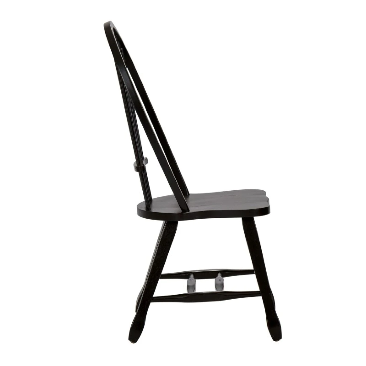 Treasures Sheaf Back Side Chair - Black - Image 5