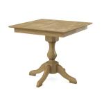 Build Your Own Pedestal Table w/ 36" Square Tabletop w/ Reverse Bevel Edge - Image 17