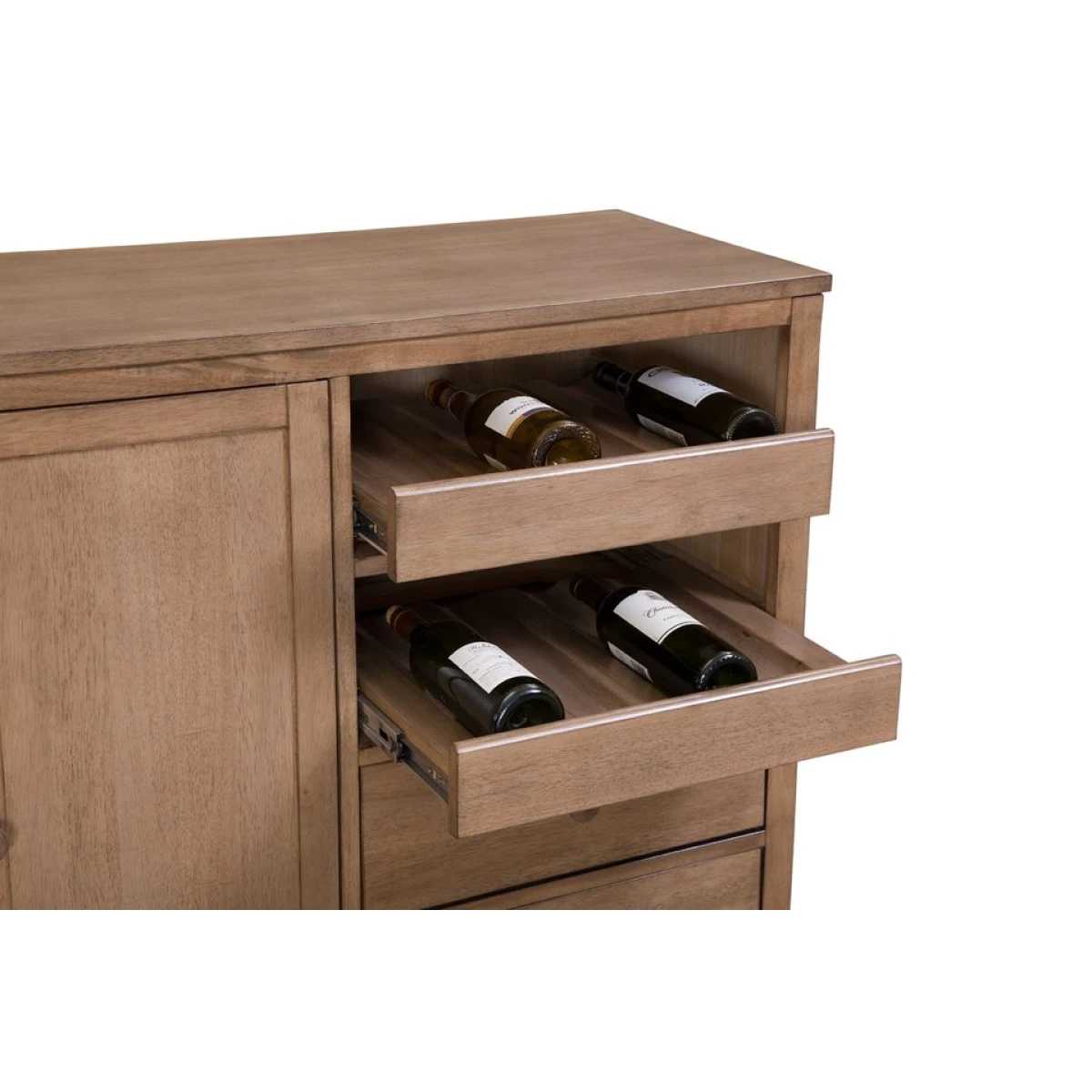 SoMa - Wine and Storage Cabinet in Flax - Image 3