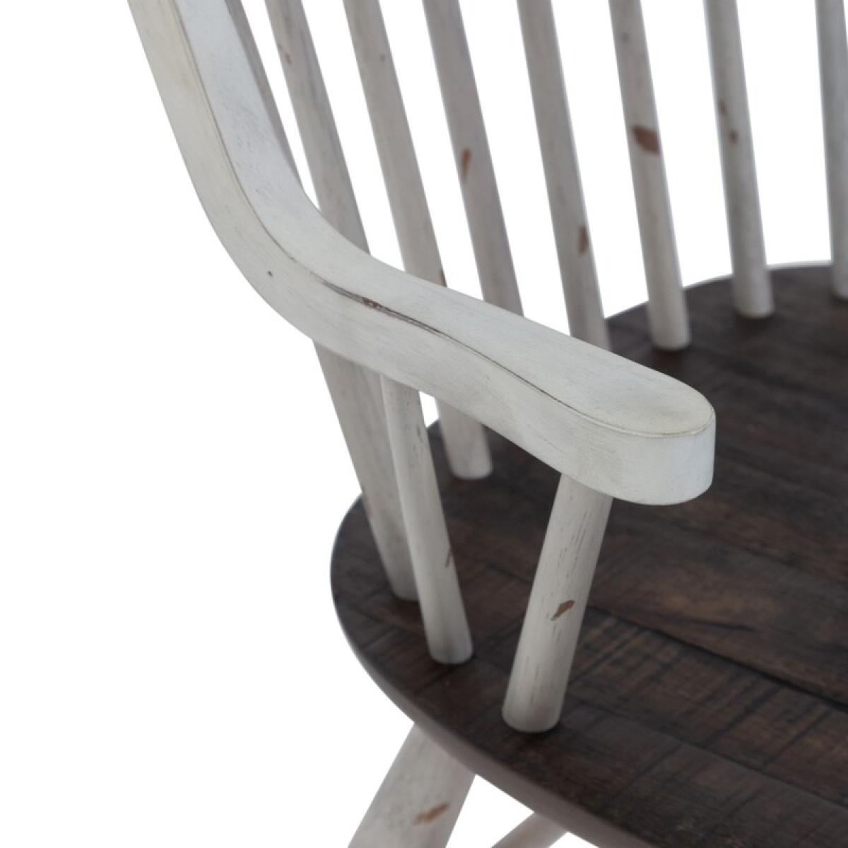 Farmhouse Windsor Back Arm Chair - Image 8