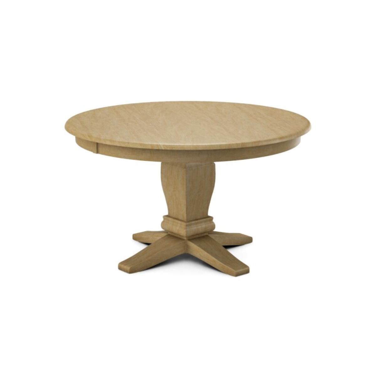 Build Your Own Pedestal Table w/ 52" Round Tabletop w/Reverse Bevel Edge - Image 10