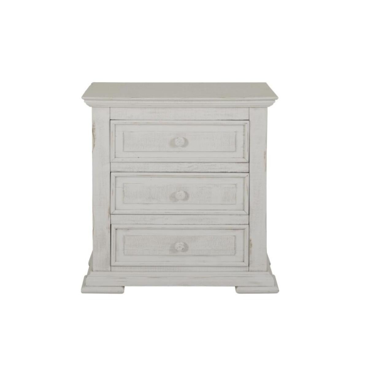 3 Drawer Nightstand - Terra - Image 3