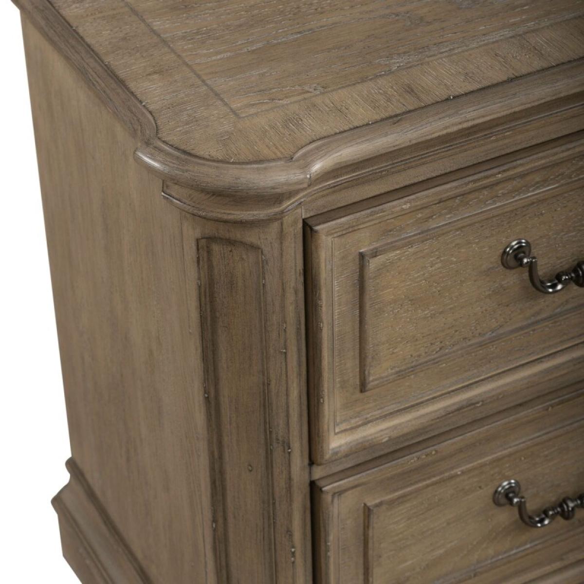 Magnolia Manor 2 Drawer Nightstand - Image 9