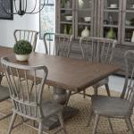 River Place 7 Piece Trestle Table Set - Image 3