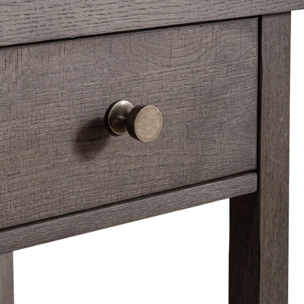 Modern Farmhouse Drawer Chair Side Table - Image 10