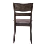 Slat Back Upholstered Side Chair - Image 6
