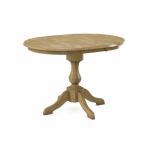 Build Your Own Pedestal Table w/ 36 x 48" Extension Tabletop w/Half Bullnose Edge