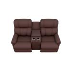 Pinnacle Power Wall Reclining Loveseat W/ Console Headrest & Lumbar