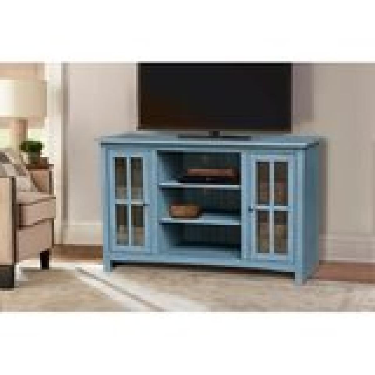 Destinations Collection - 48'' TV Stand in Ocean Blue - Image 11