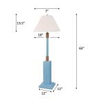 Floor Shutter Floor Lamp - Blue - Image 3