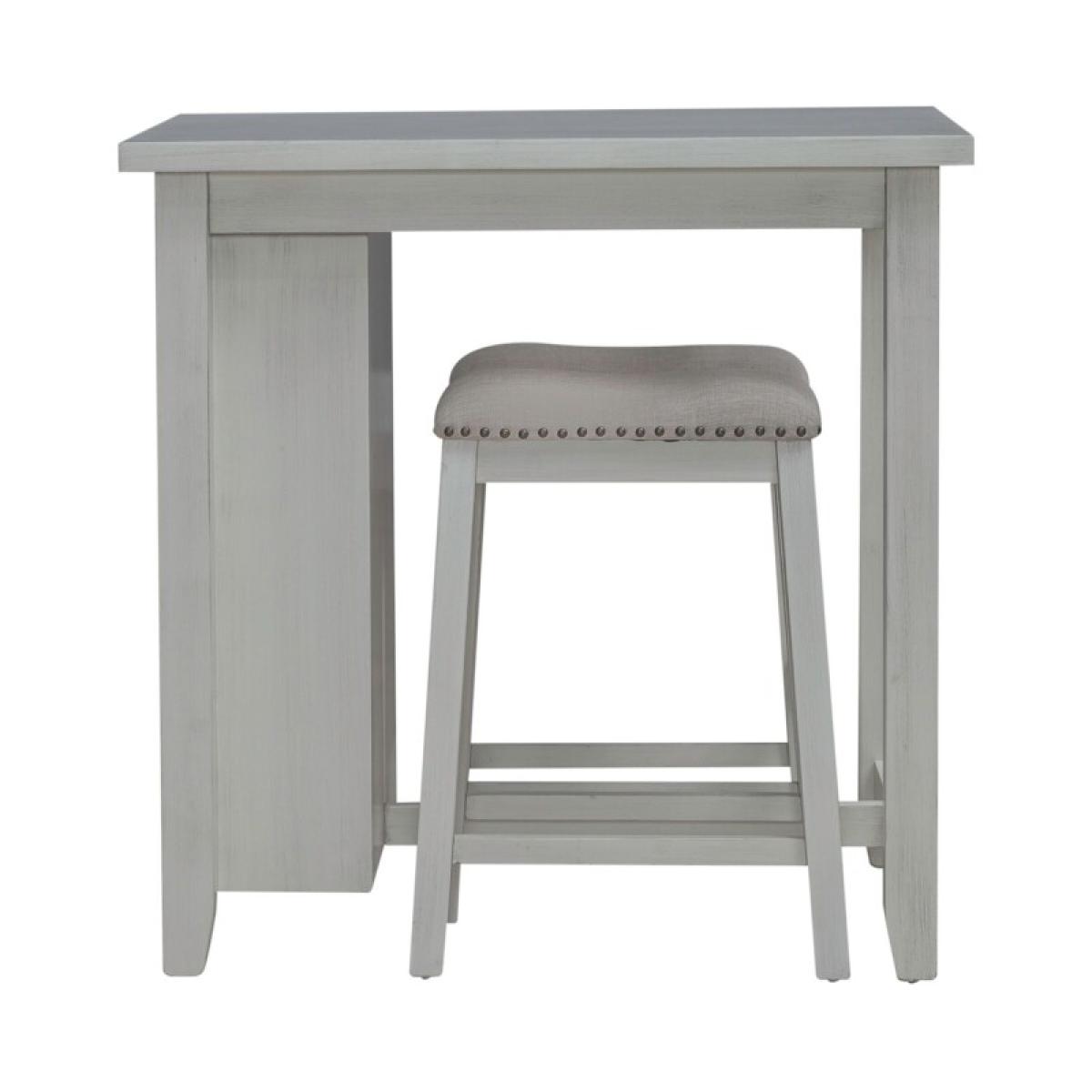 Brook Creek 3 Piece Counter Set - White - Image 4