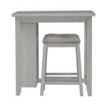 Brook Creek 3 Piece Counter Set - White - Image 4