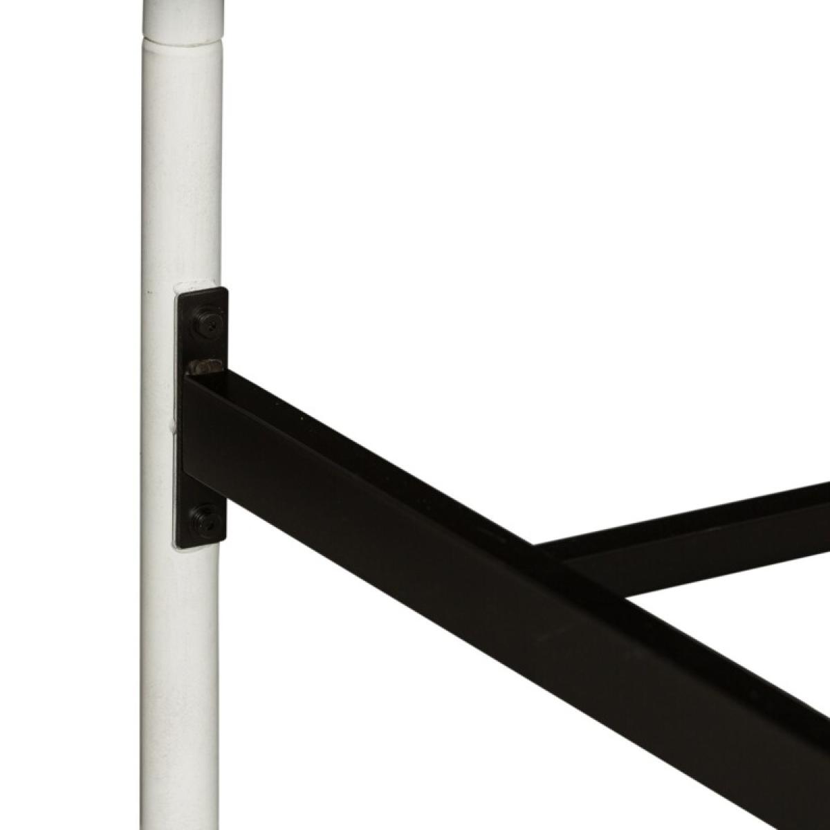 Vintage Series Queen Metal Bed - Antique White - Image 9