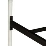 Vintage Series Queen Metal Bed - Antique White - Image 9