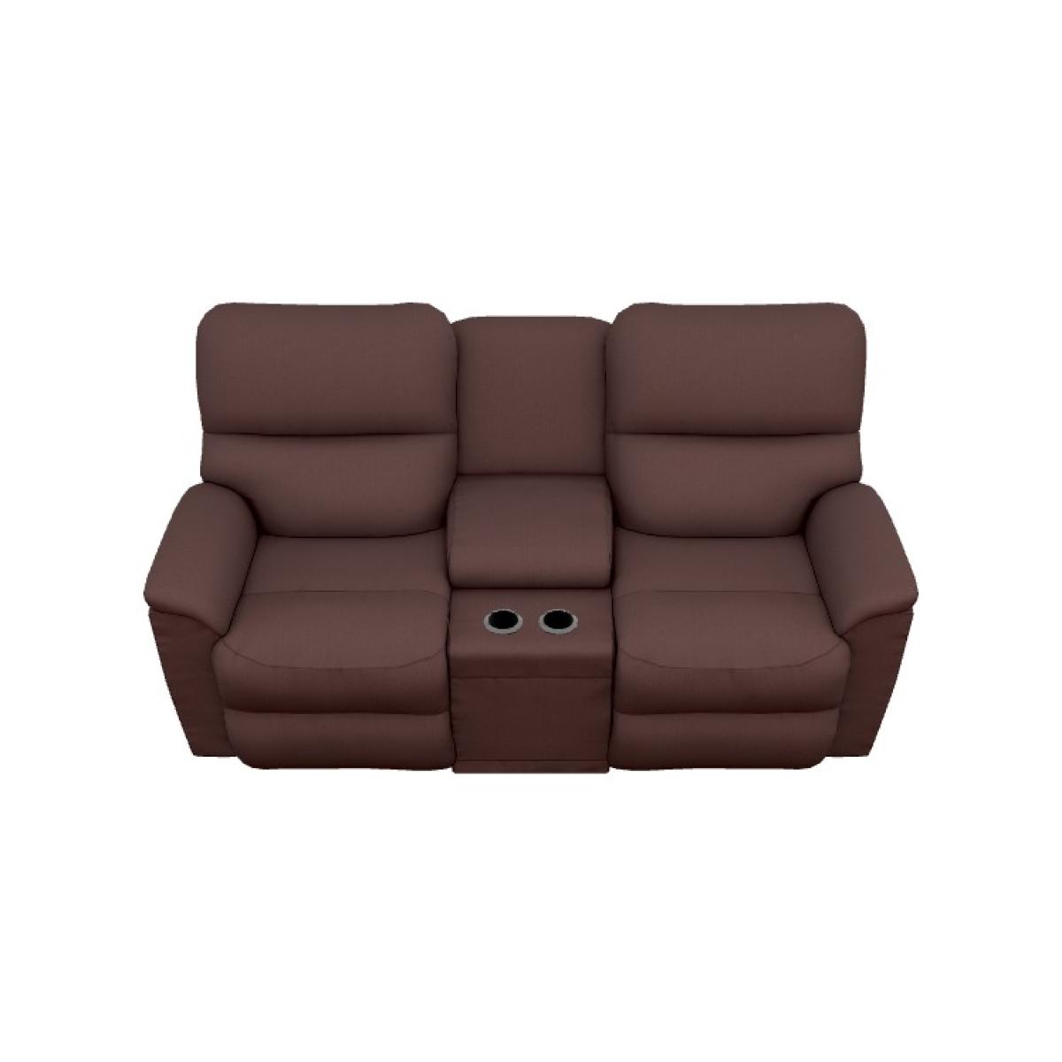 Brooks Power Reclining Loveseat W/ Headrest & Console - Image 2