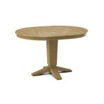 Build Your Own Pedestal Table w/ 42" x 54" Round Extension Tabletop - Image 3