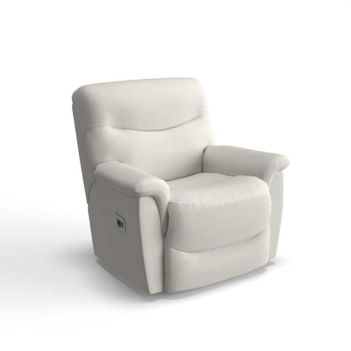 James Power Rocking Recliner W/ Headrest & Lumbar - Image 2