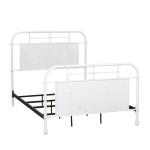 Full Metal Bed - Antique White - Image 3